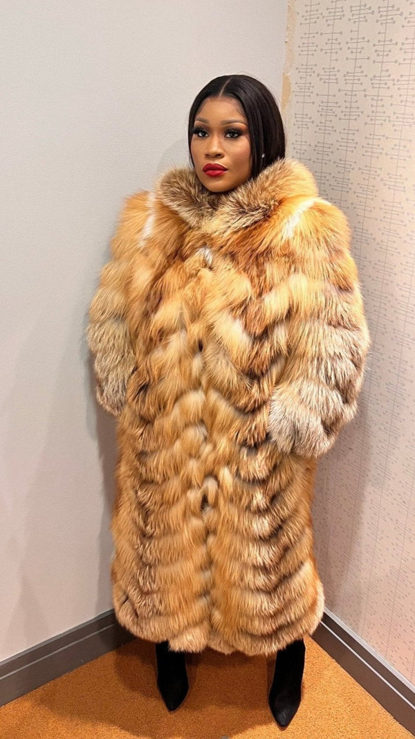 Moscow Red Fox Coat