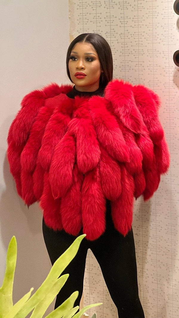 Milan Fox Tail Cape