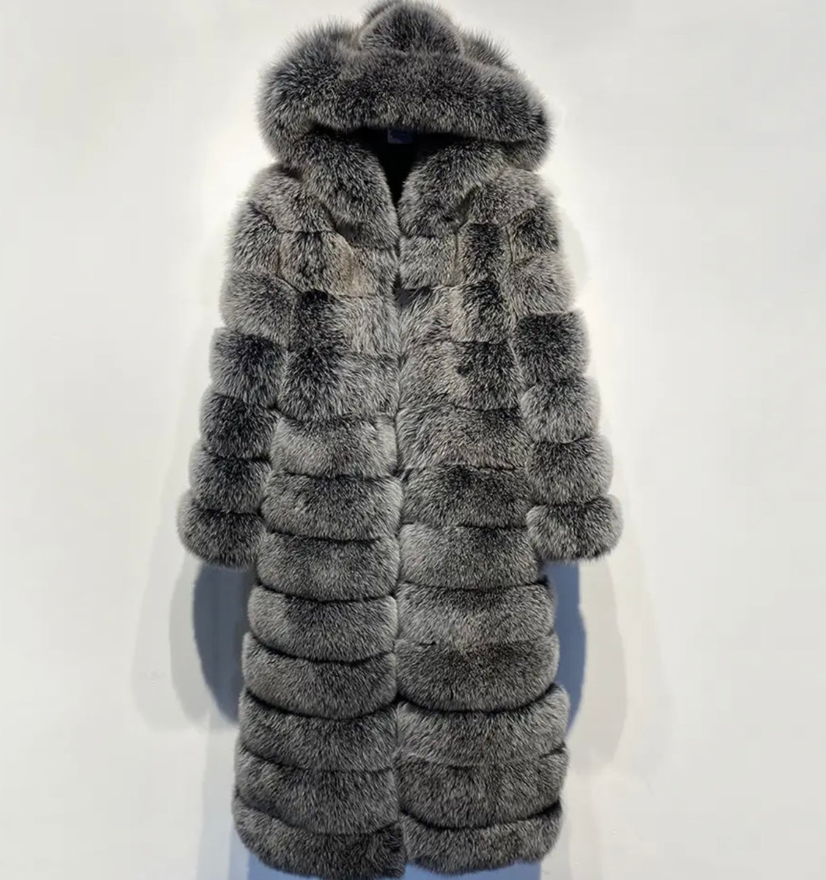 Norwegian fox shop fur coat